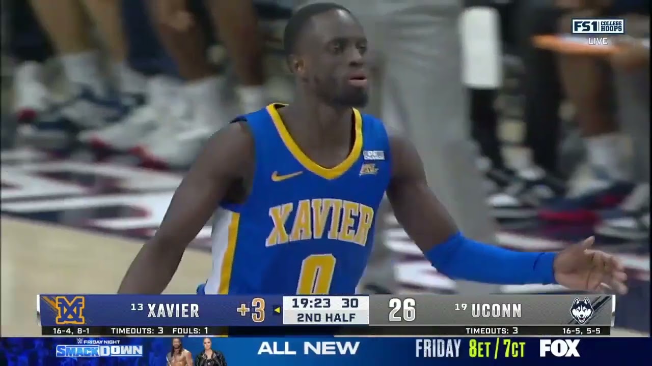 HIGHLIGHTS | Men's Basketball at UConn