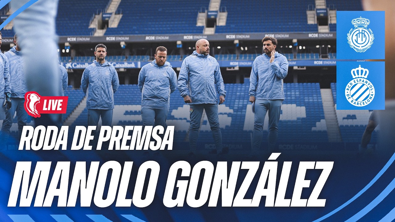 🔴 LIVE | 🎥 Roda de premsa de Manolo González prèvia al Mallorca 🆚 Espanyol