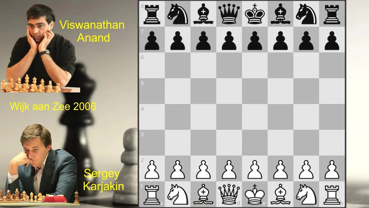 66 Karjakin vs. Anand, Wijk aan Zee 2006