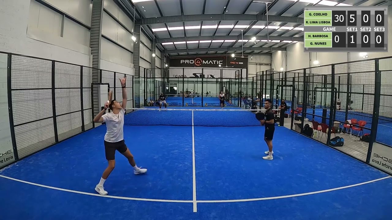1/8 | 4º Open Star Padel Indoor Coimbra - H. BARBOSA e G. NUNES contra G. COELHO e R. LIMA LISBOA