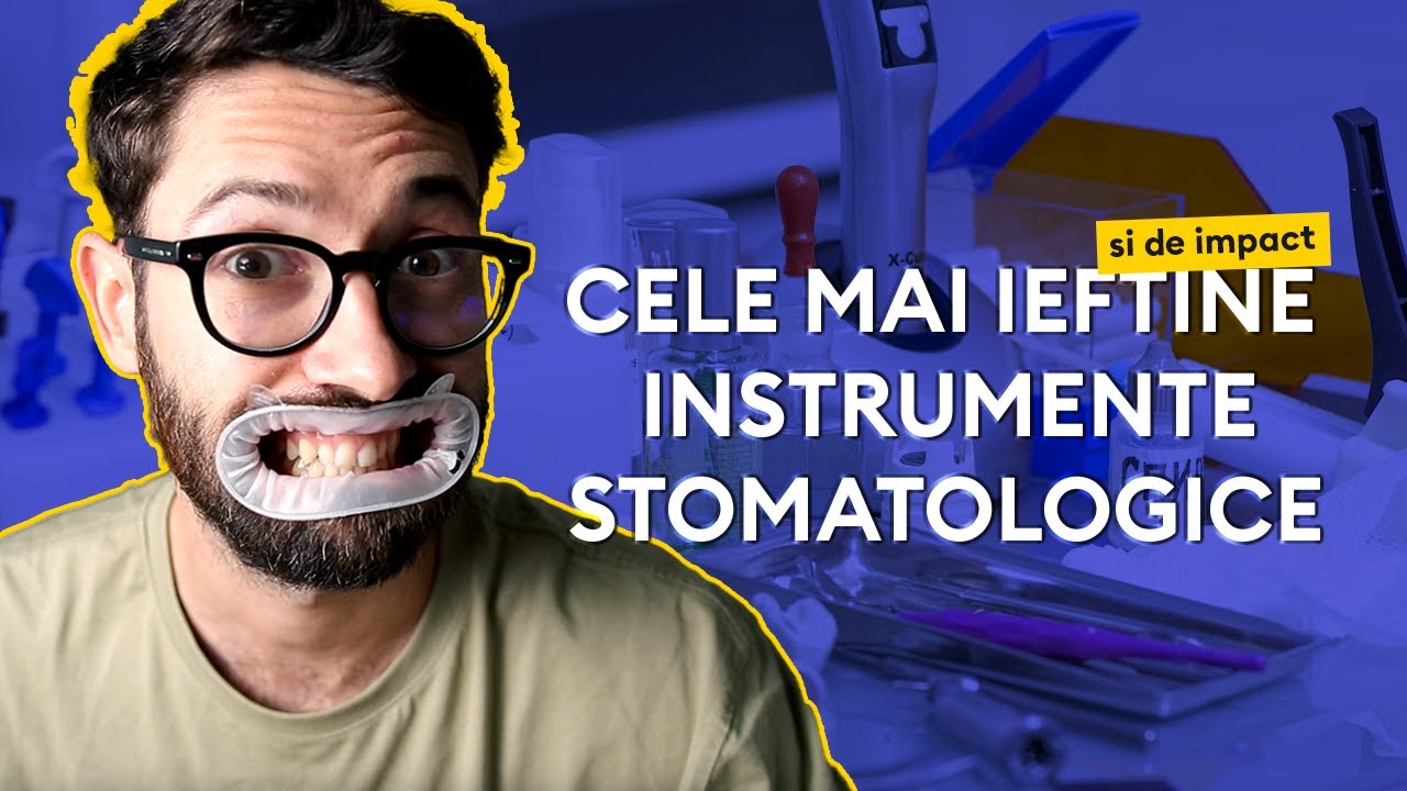 CEL MAI IEFTIN MATERIAL FOLOSIT IN STOMATOLOGIE (3 lei)