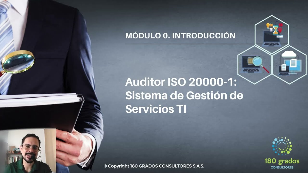 Workshop introductorio Auditor l&iacute;der ISO 20000-1 Gesti&oacute;n de Servicios TI
