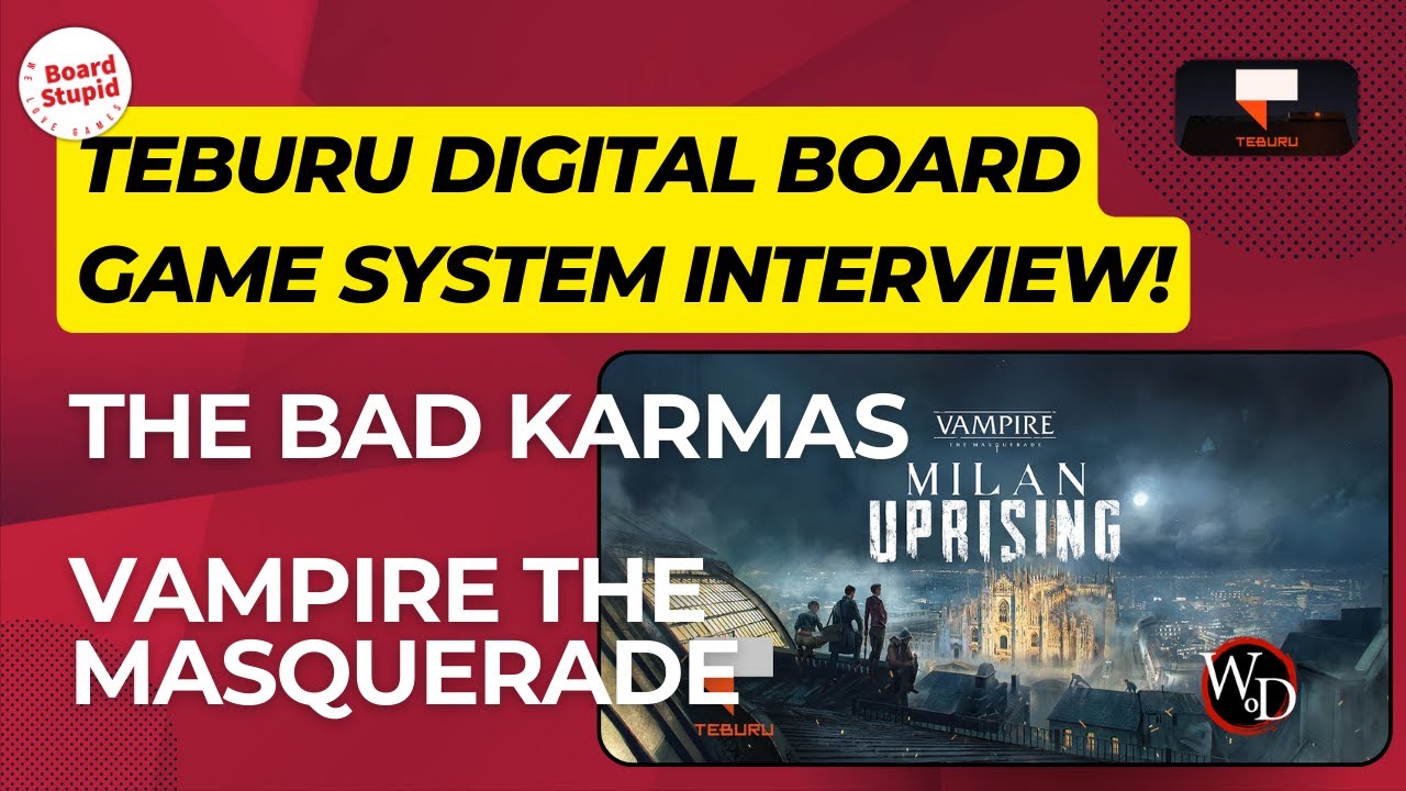 Teburu Digital Board Gaming System Interview with Xplored