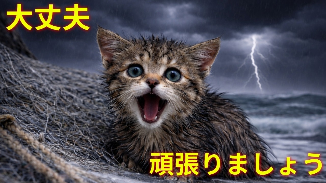 【ももたろ 家族】迷子の子猫を助けて始まる海辺の静かな暮らし