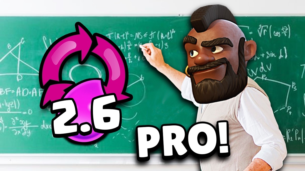 SCUOLA di 2.6 DOMATORE... PRO PLAYER mi GUIDA! 👨🏻‍🏫 Clash Royale ITA