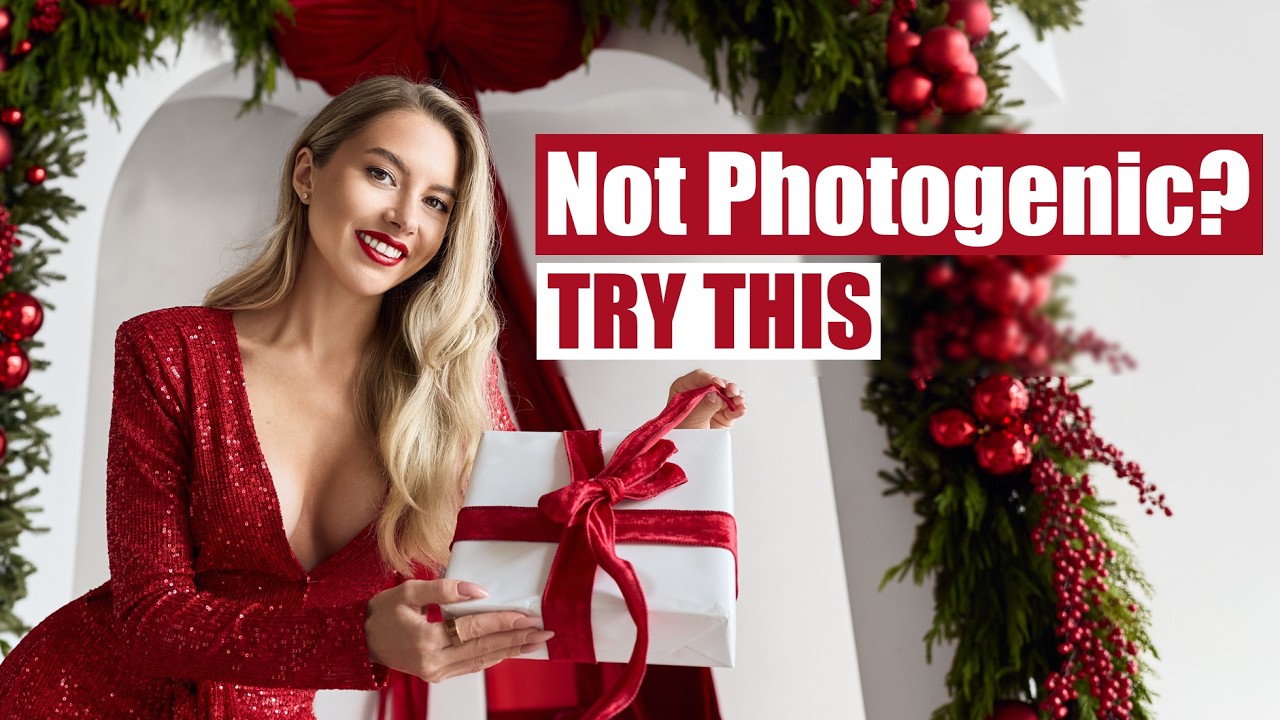 Christmas Photo Poses That Make You Look More Photogenic
