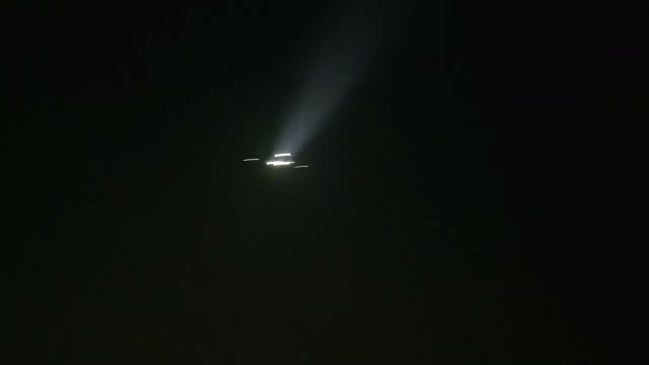 Delhi Indira Gandhi international airport aeroplane is nearby going to crash land during night