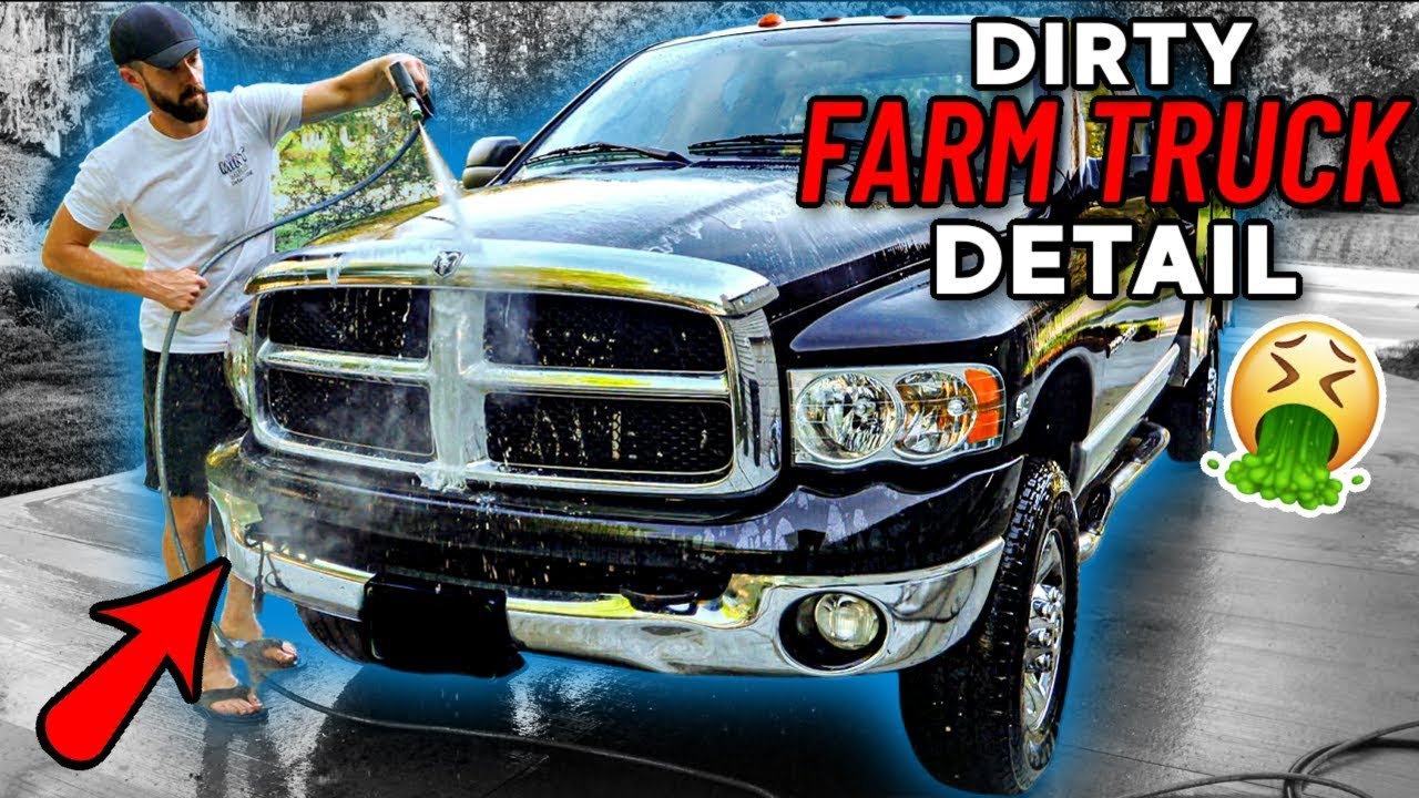 Dodge Ram 2500 First Wash In 15 Years! Exterior & Interior Car Detailing Restoration