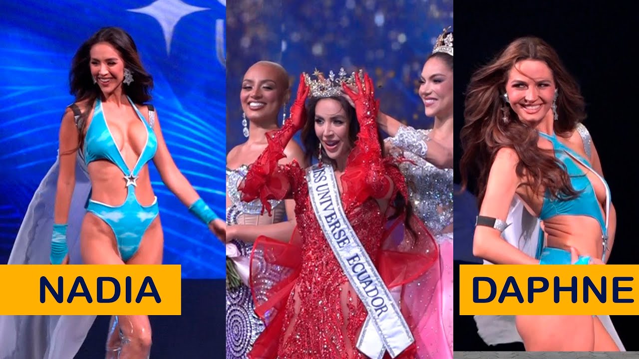Finalistas Miss Universo Ecuador 2025 | Nadia Mejía | Daphne Currat | Tomas exclusivas