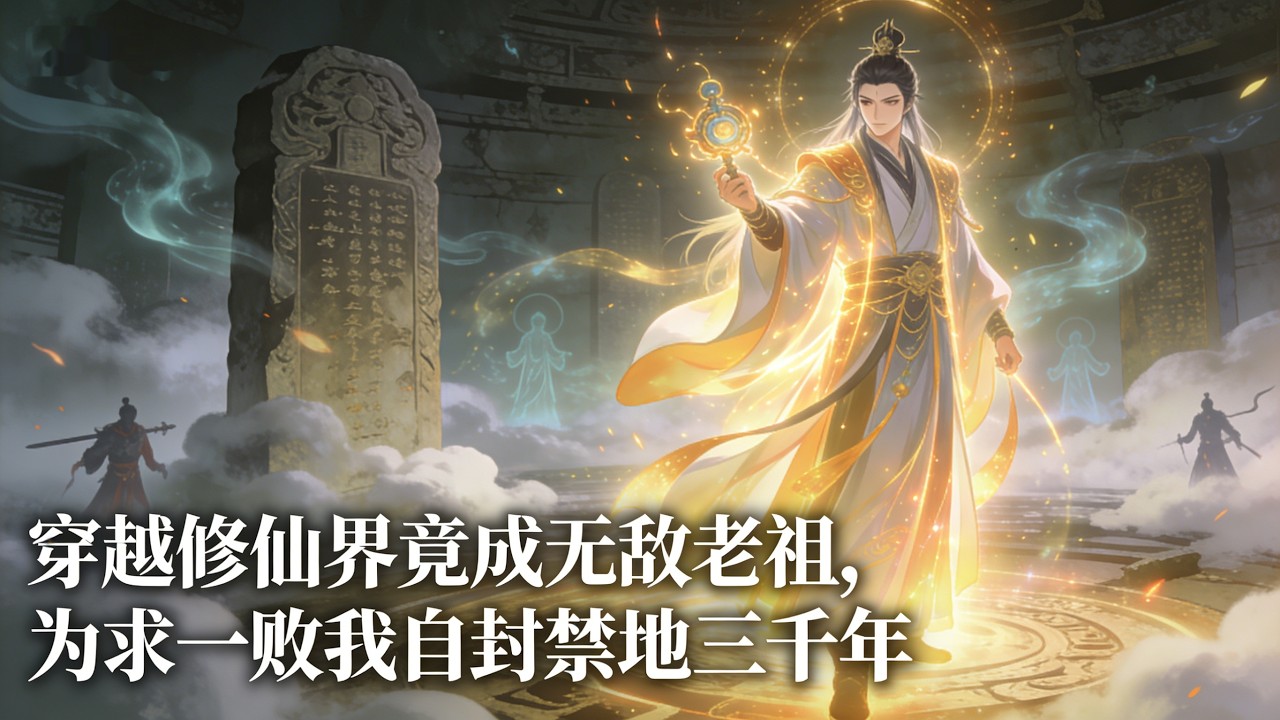 穿越修仙界竟成无敌老祖，为求一败我自封禁地三千年。从炼气到化龙，我的变强之路全靠敌人配合#小說推薦 #小說 #動漫 #劇情 #漫畫