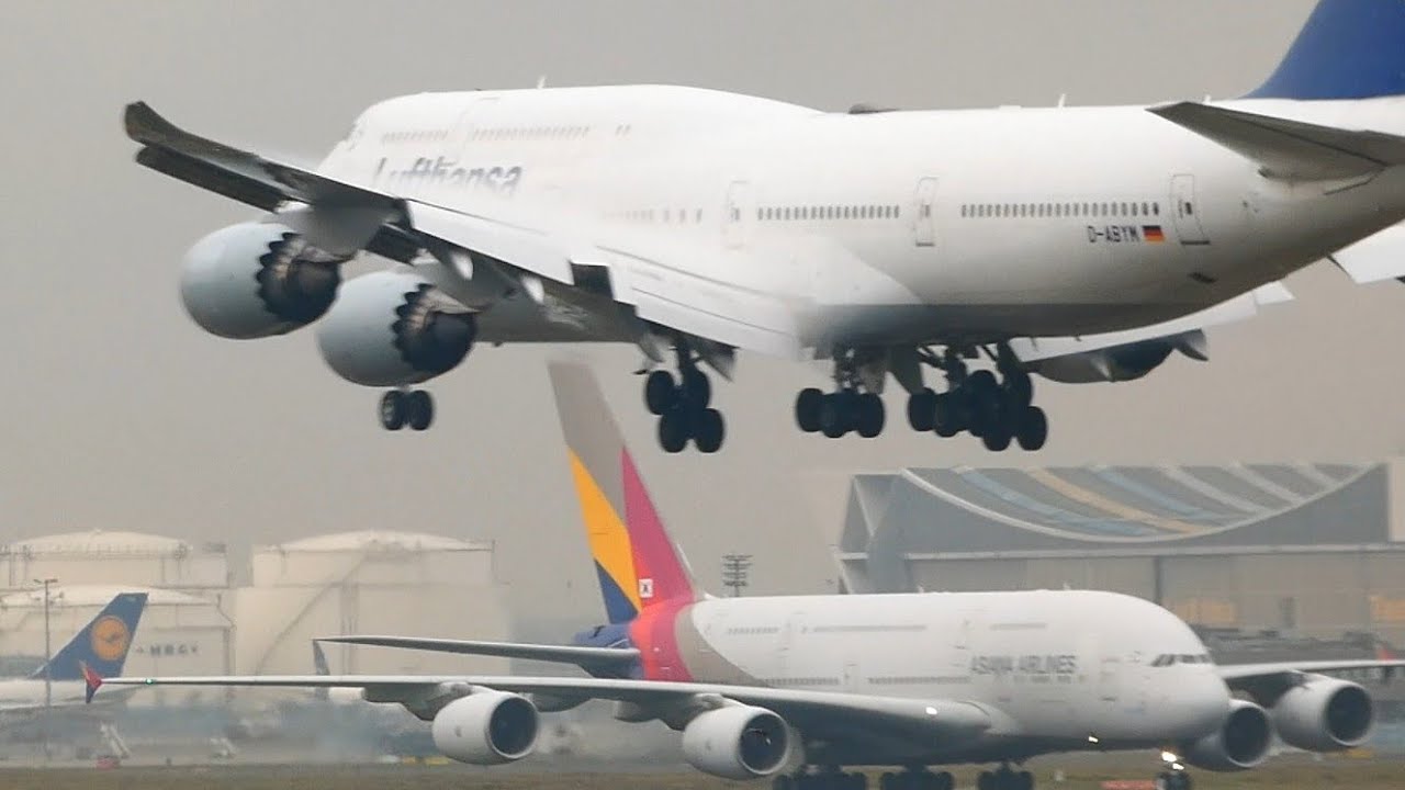 Plane spotting at Frankfurt Airport day 3