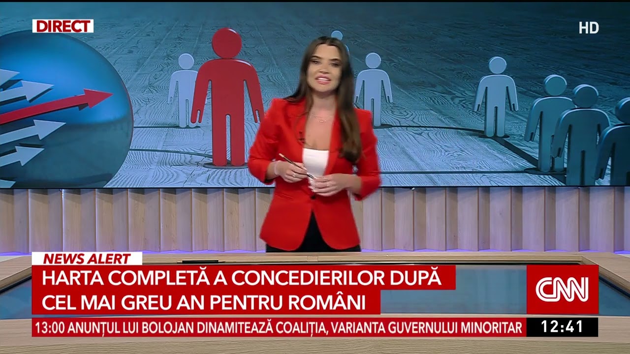Harta completă a concedierilor după cel mai greu an pentru români