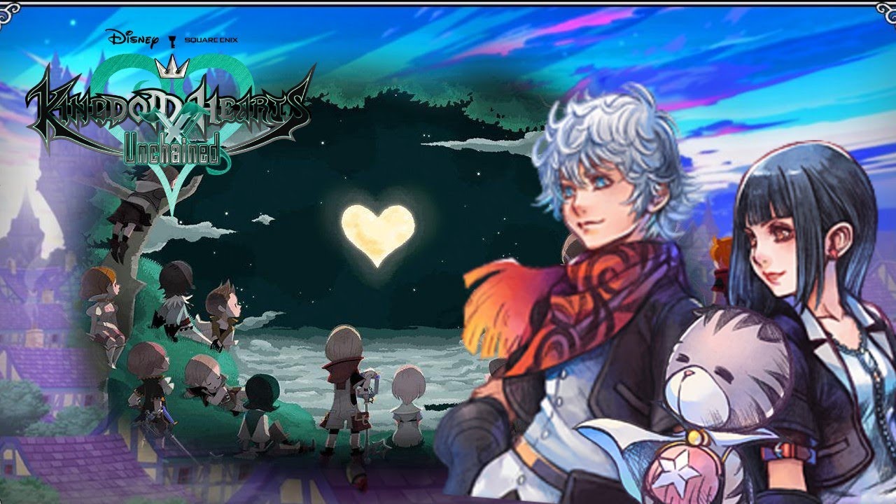 KH Unchained Chi Opening and Title Screen