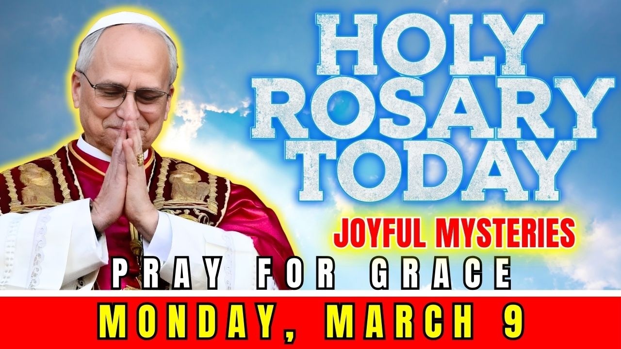 HOLY ROSARY TODAY, MONDAY, MARCH 9 | PRAYER FOR HEALING | LENTEN JOURNEY