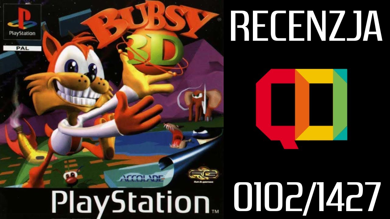 Bubsy 3D [PS1] Recenzja