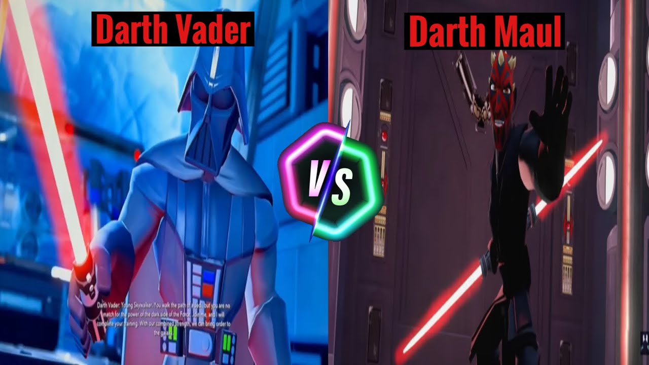 Disney Infinity 3.0 - Darth Vader Vs Darth Maul!