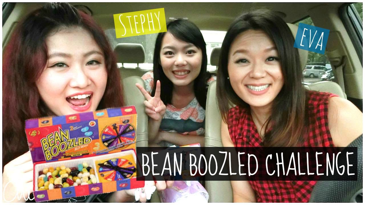 ♡ 挑戰 ♡ Eva & Stephy ♡ 怪味雷根糖 ♡ Bean Boozled Challenge【Chiao】