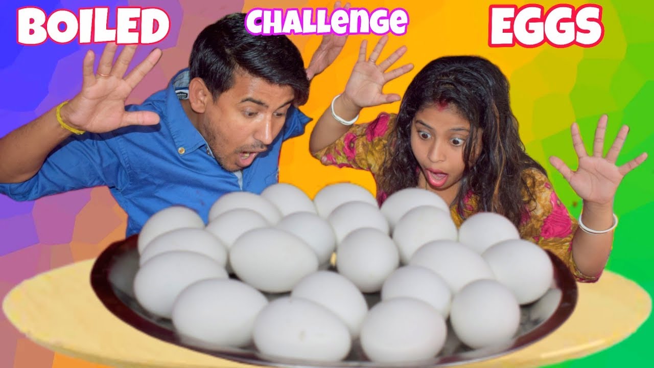 20 BOILED EGGS EATING CHALLENGE | HARD BOILED EGGS COMPETITION | DIYA NAG