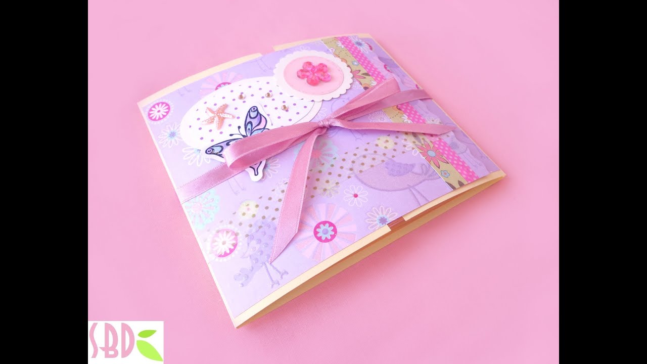 Scrapbooking Mini Album Finestre - Windows Mini Album