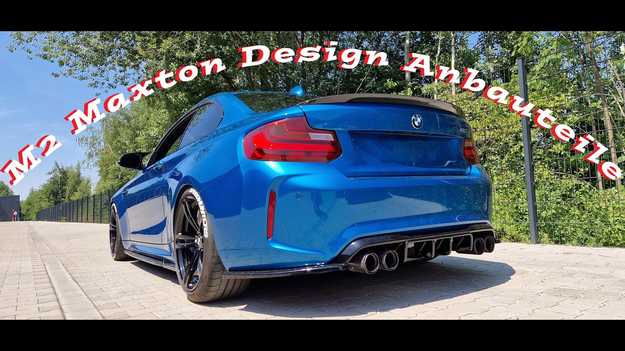 BMW M2 Maxton Design Anbauteile Diffusor, Seitenschweller, Frontspoiler