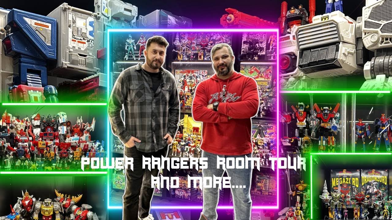 ΕΟΡΤΑΣΤΙΚΟ🎄POWER RANGERS ROOM TOUR AND MORE ΣΤΟΝ ΣΥΛΛΕΚΤΗ ΔΗΜΗΤΡΗ!
