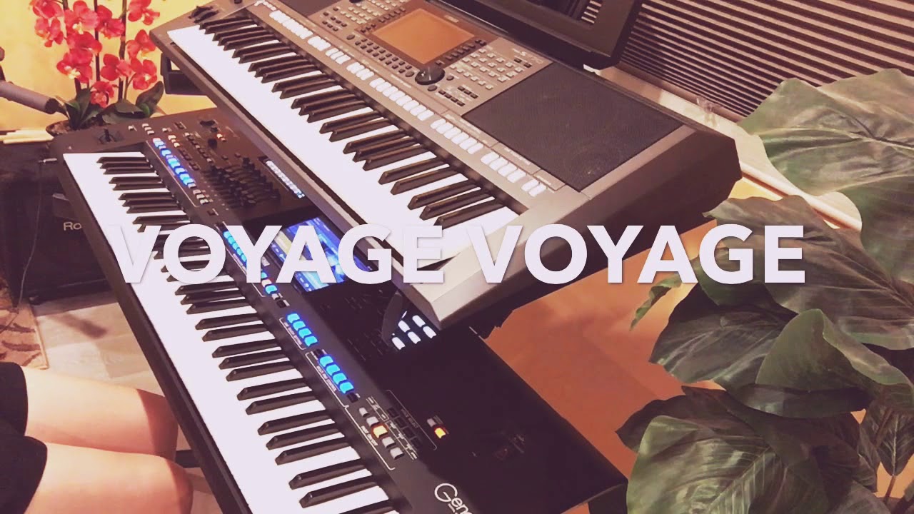 VOYAGE VOYAGE - Desireless - Cover on Yamaha Genos