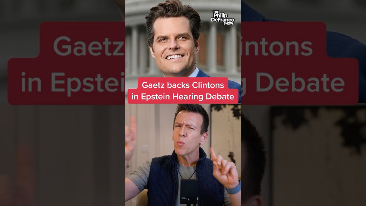 Gaetz backs Clintons in Epstein Hearing Debate