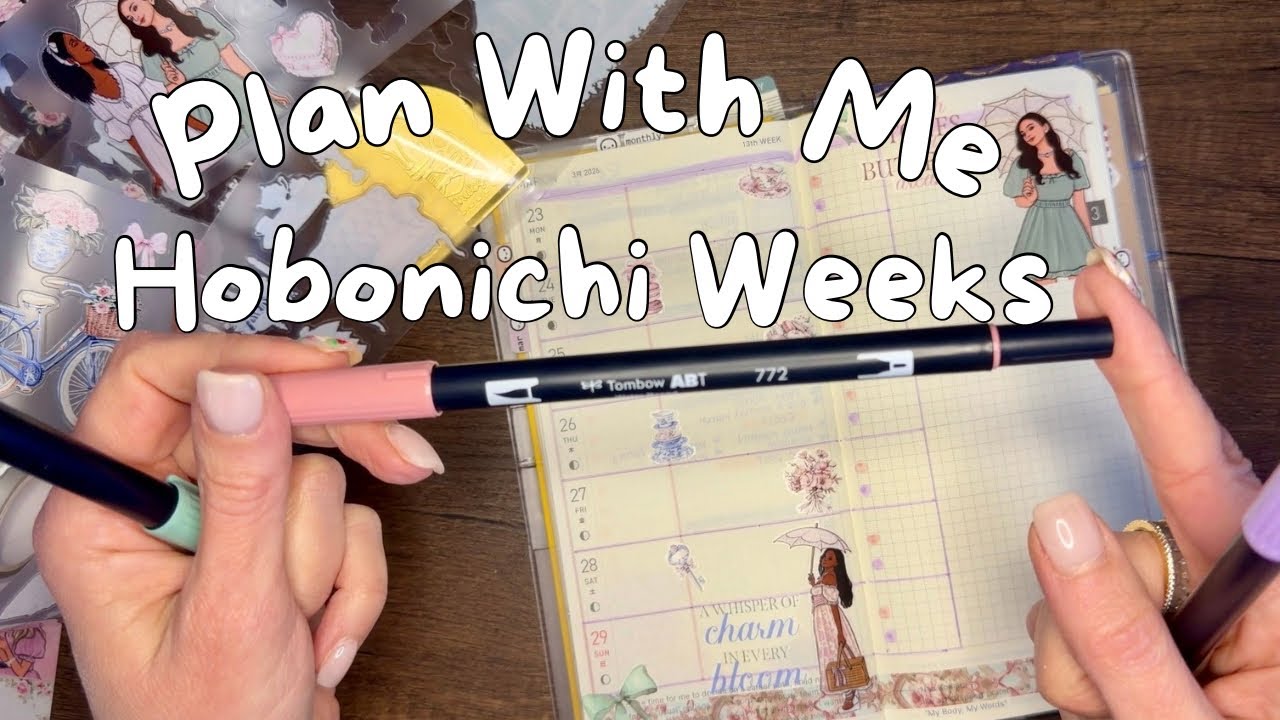 Планируйте вместе со мной | Hobonichi Weeks