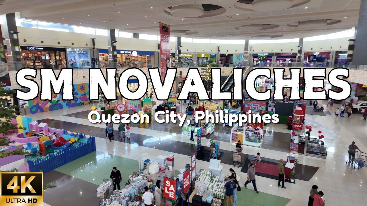 [4K] SM Novaliches Christmas Walk 2025 | Mall Christmas Lights & Holiday Vibes in Quezon City 🎄
