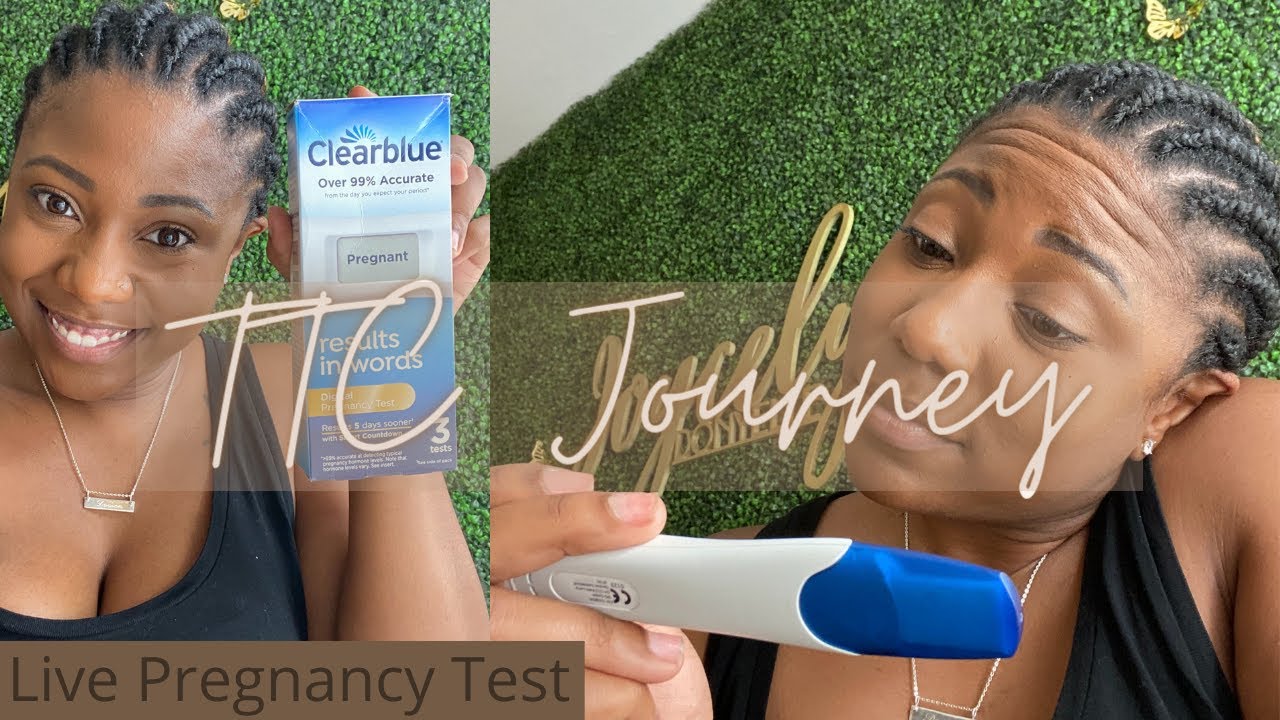 LIVE PREGNANCY TEST | TTC JOURNEY BABY #2