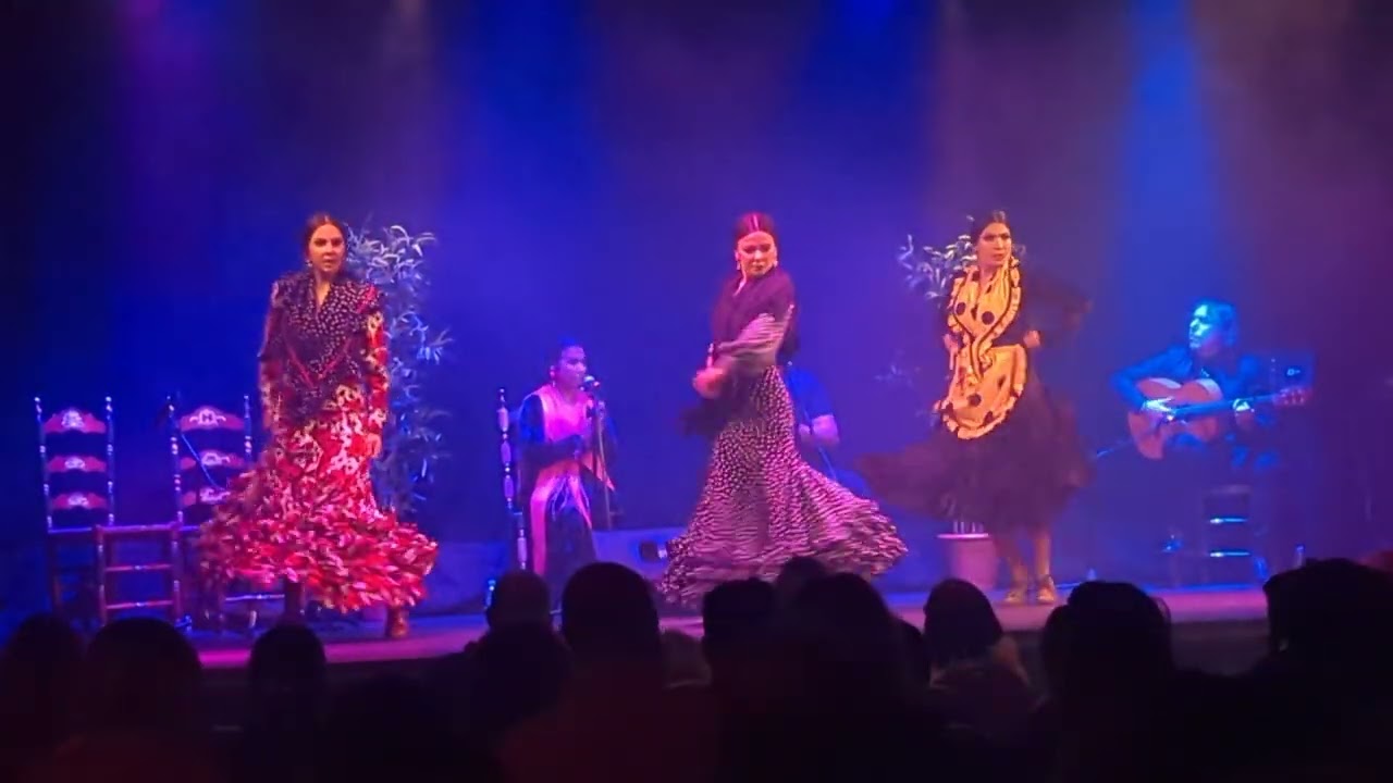 Flamenco Dancing at City Hall in Barcelona, Spain on April 13, 2022