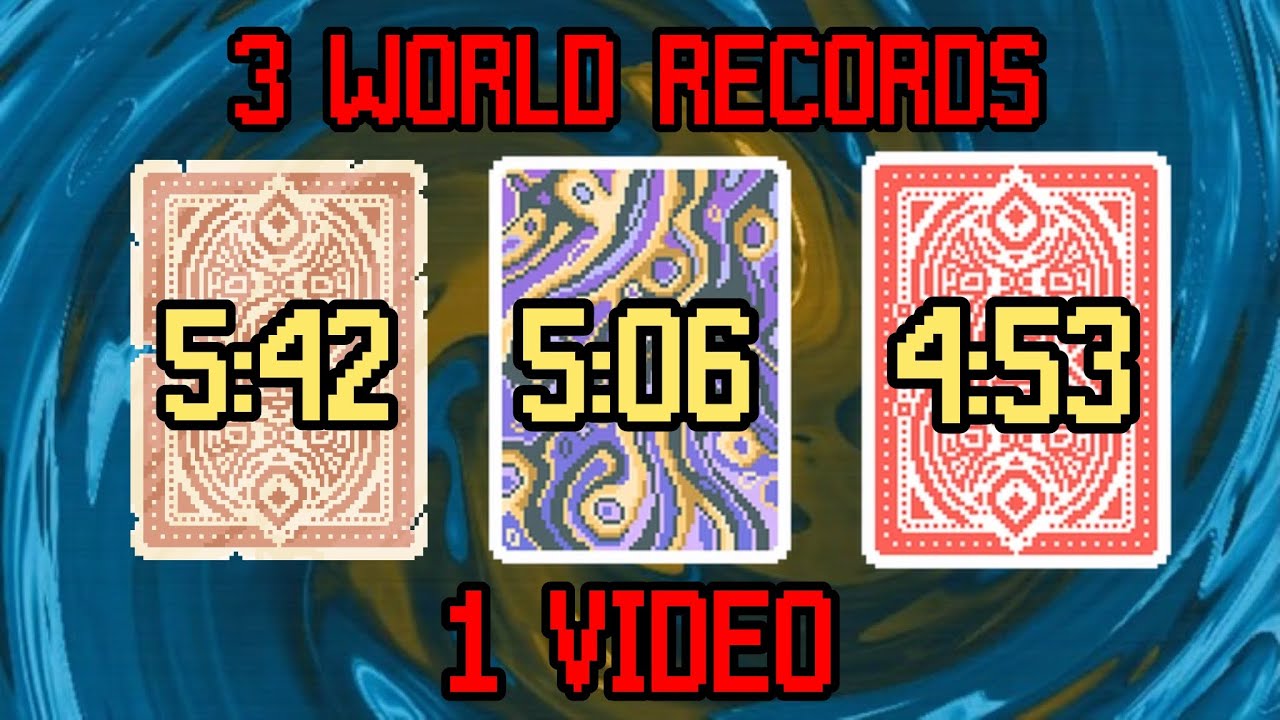 3 World Records 1 Video (Balatro Speedrun)
