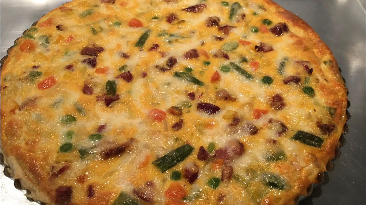 Tarte de Legumes com Chouriço ...ou Quiche