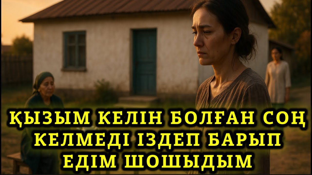 ҚЫЗЫМ КЕЛІН БОЛҒАН СОҢ НЕШЕ ЖЫЛ КЕЛМЕДІ,ІЗДЕП БАРЫП ЕДІМ ШОШЫП КЕТТІМ