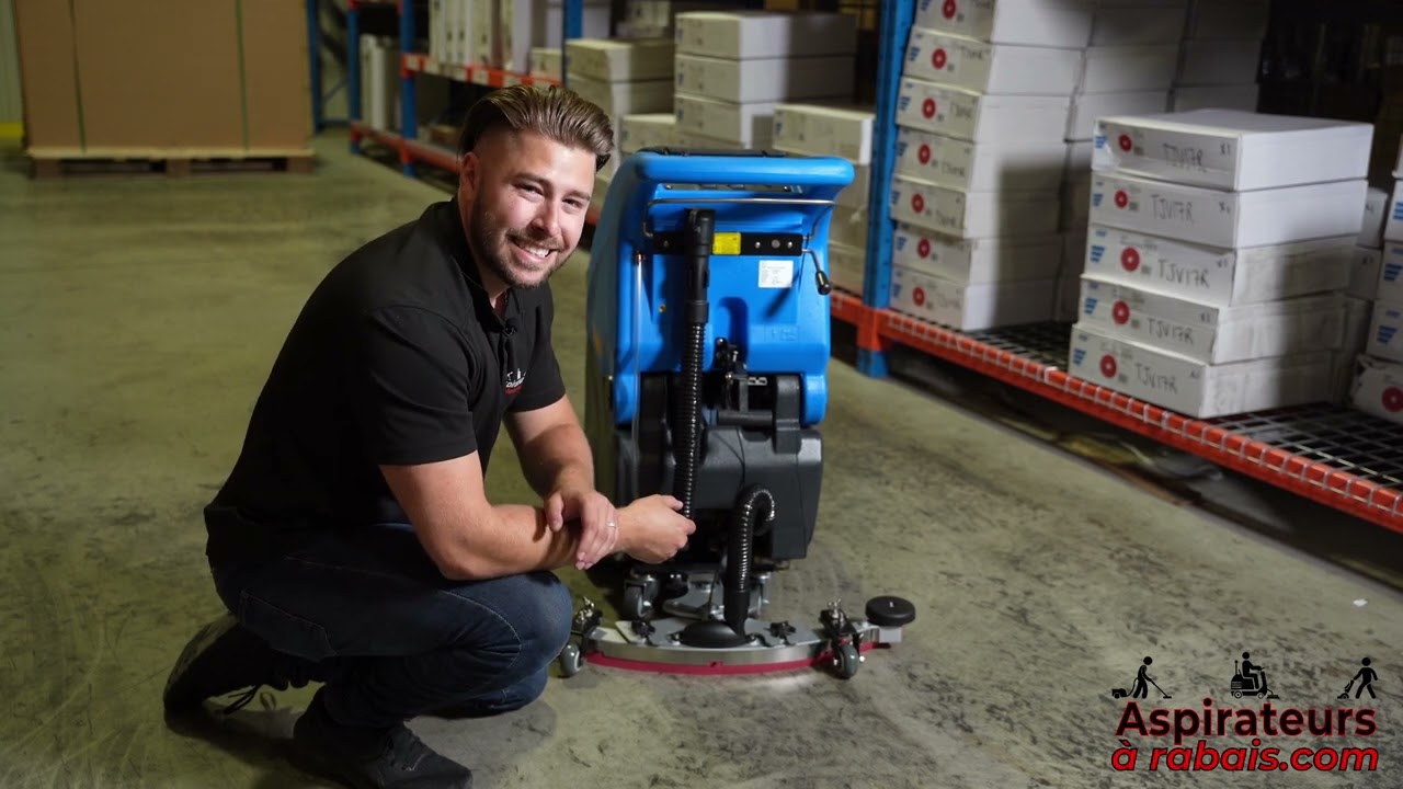 Vidéo formative  - Autorécureuse JVC50BCN - Johnny Vac - Aspirateurs à rabais