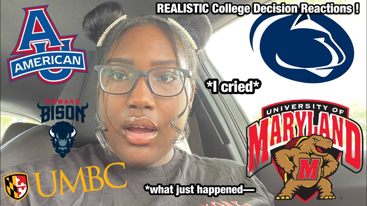 COLLEGE DECISION REACTIONS 2021! ( 20+ COLLEGES, University of Maryland, AU, UMBC, Penn) *emotional*