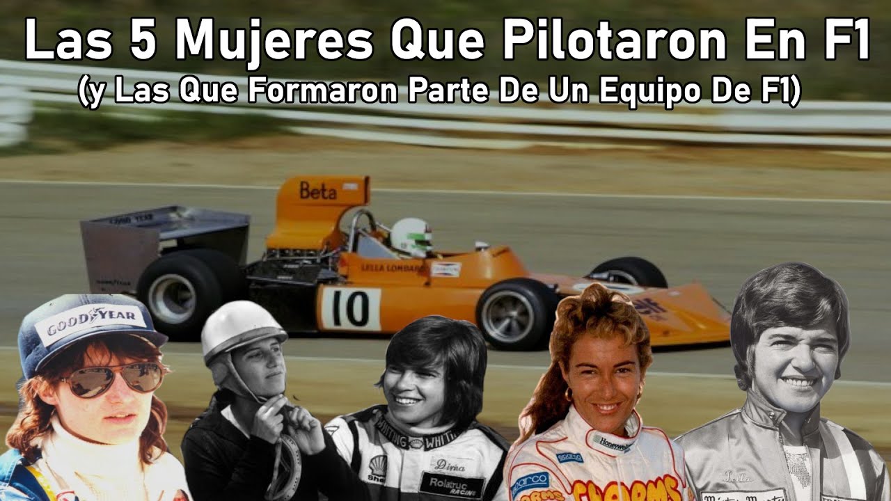 Las 5 Mujeres Que Pilotaron En F1! | #HistoriasF1