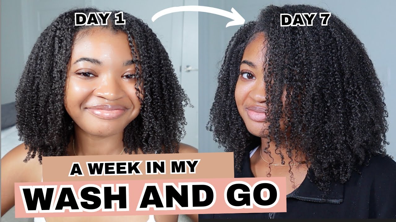 My Wash and Go's Last 7 DAYS!!!! | Type 4 Hair