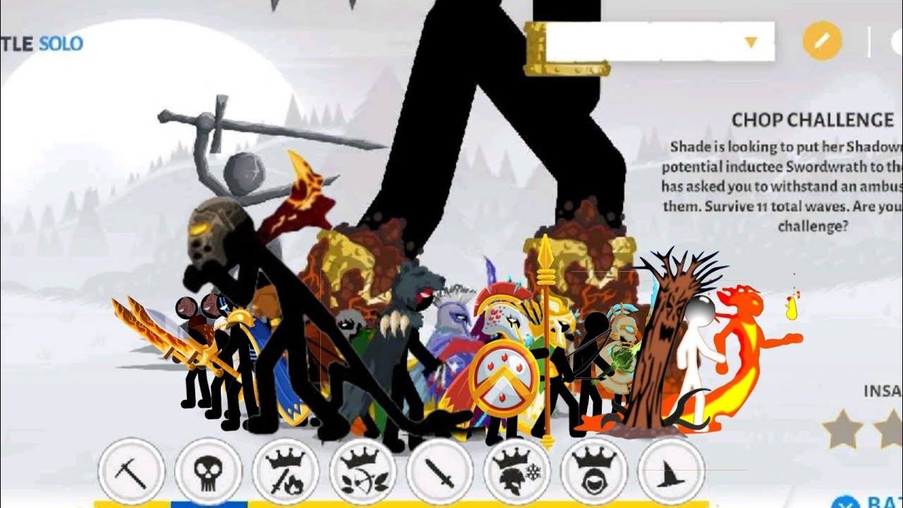 Stick war saga 3 new character  (BETA Version) Devloper mod one of the best mod⬅️