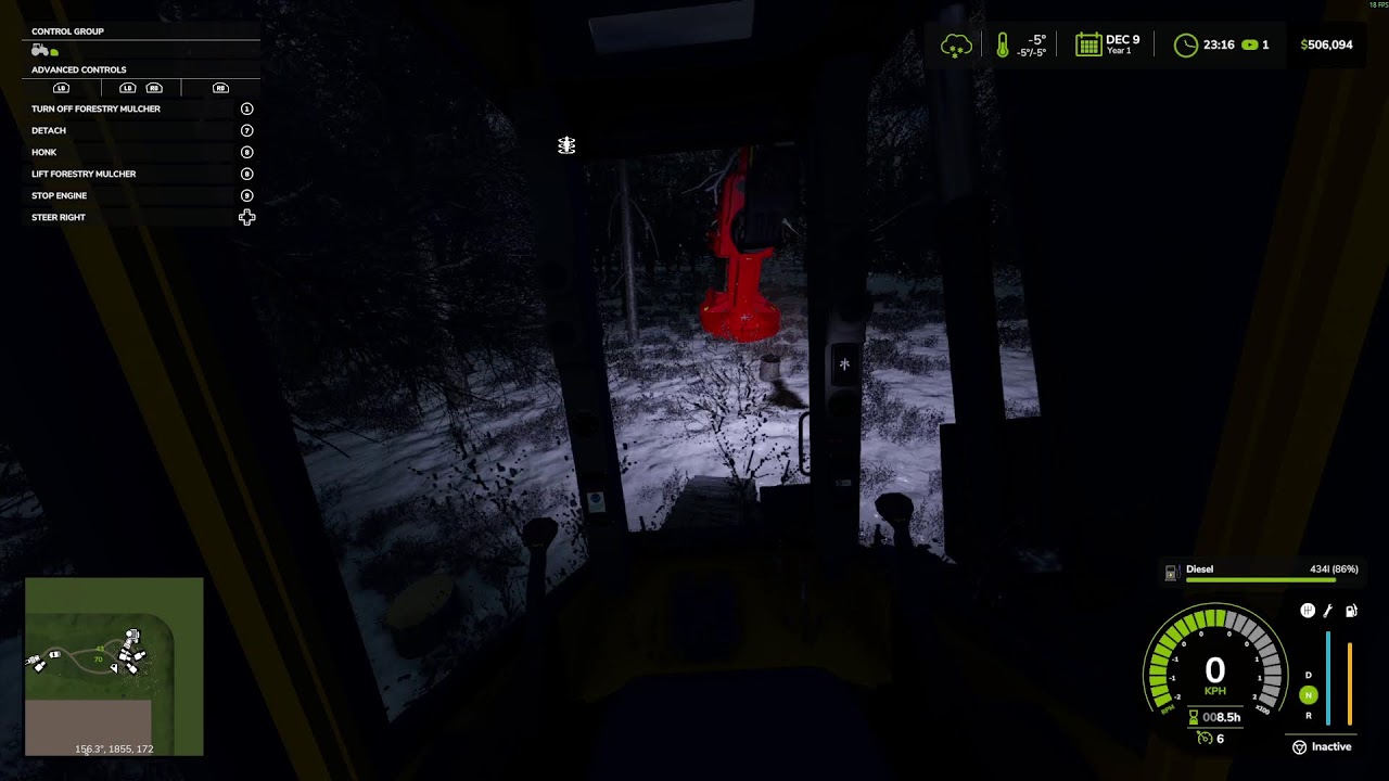 Farming Simulator 2025 logging/random
