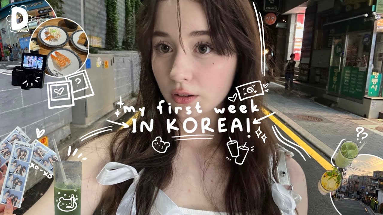 первая неделя в Корее🤍: собеседование в Korea university, шоппинг, hongdae, пикник на han river[ENG]