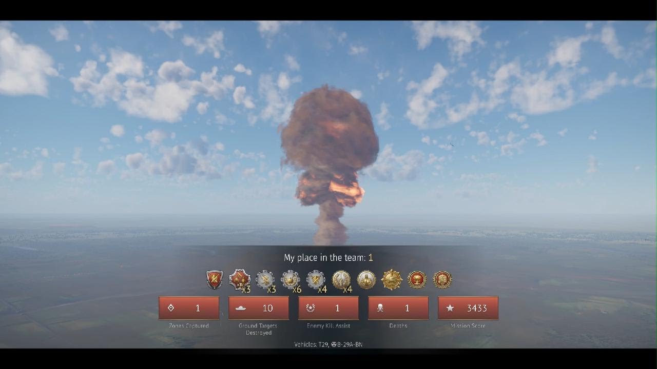 War Thunder nothing like a nuke after a bad day
