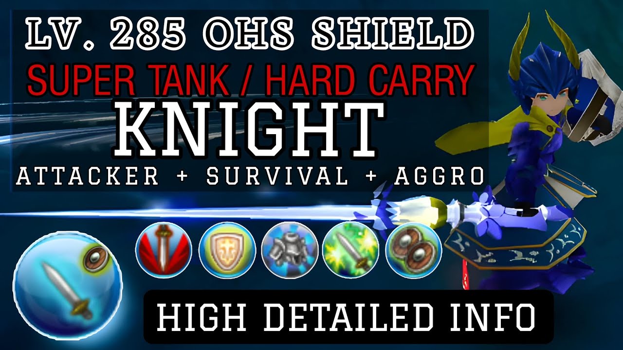 (Toram Online) - Heavy Knight Lv.285