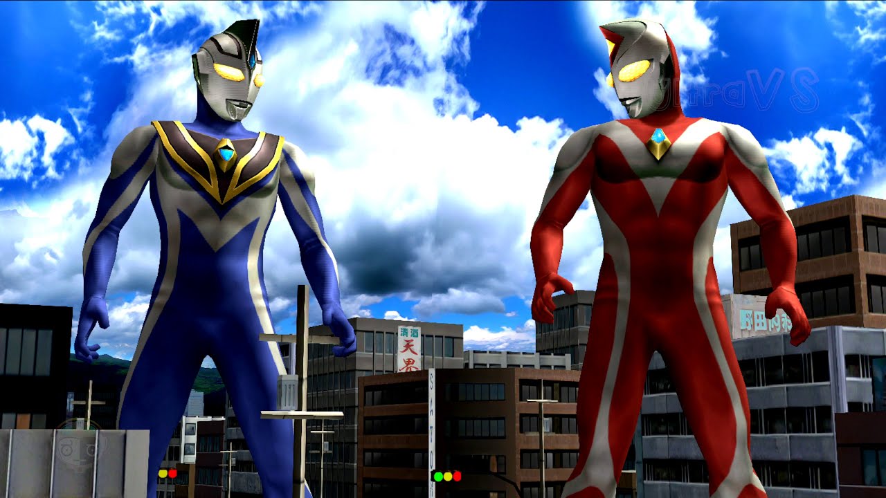 Ultraman AGUL V2 and Ultraman DYNA STRONG - TagTeam NEW Request 1065