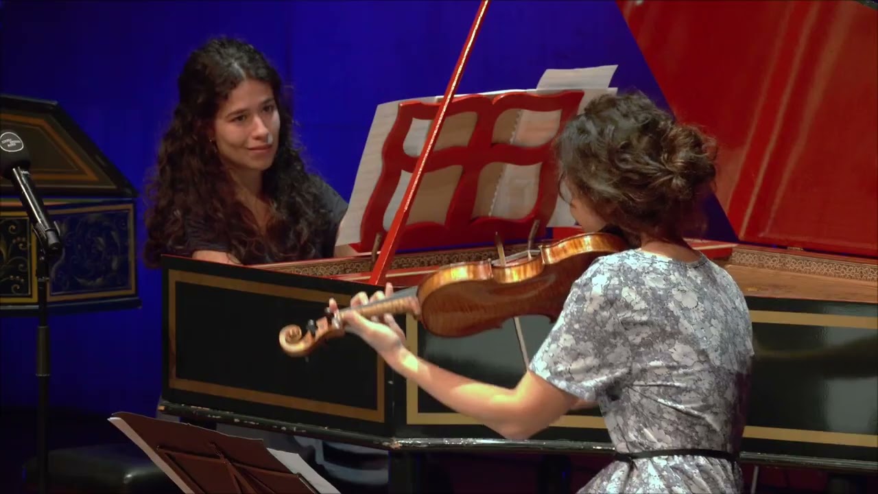 Isabella Leonarda, Sonata Duodecima D minor for violin and b.c. Daria Spiridonova, Rafaela Salgado