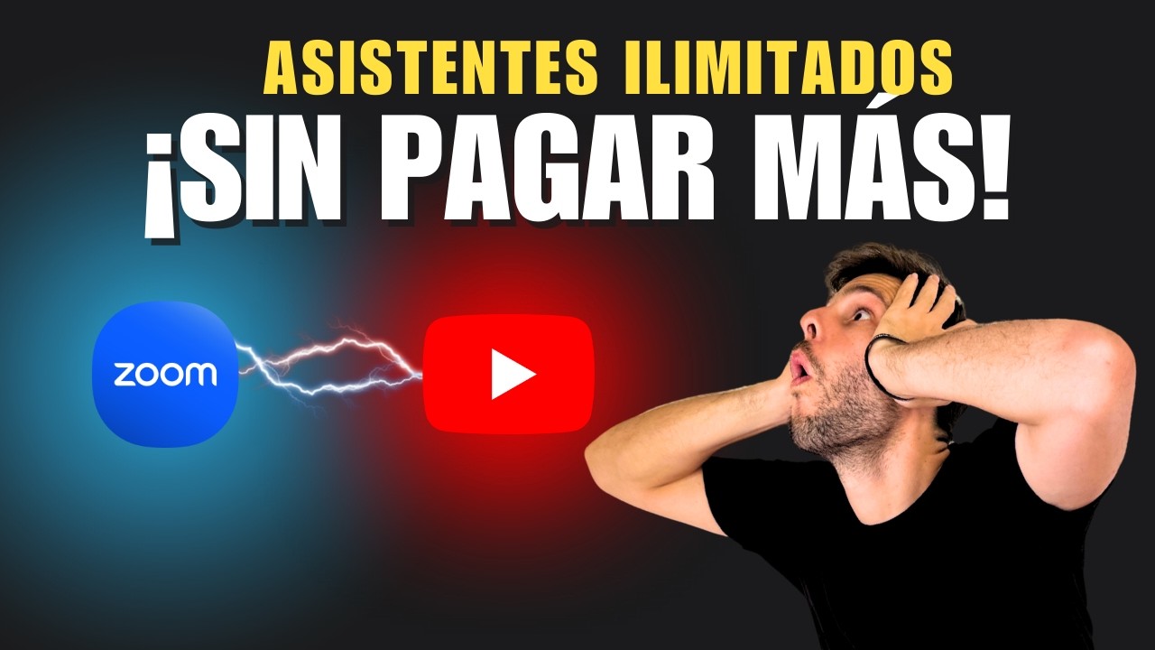 Zoom + YouTube: cómo tener asistentes ILIMITADOS en tu Webinar  |  Actualizado 2026