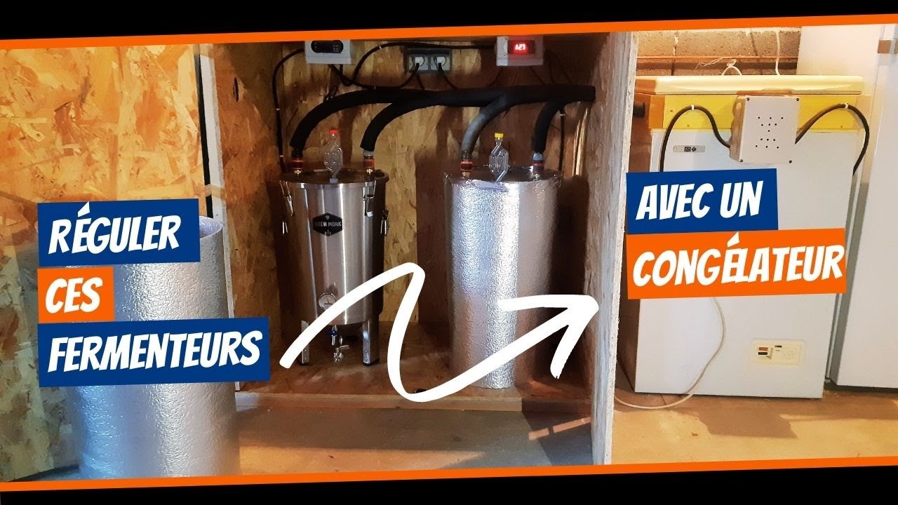 Fermentation: Comment réguler et stabiliser la température de mes fermenteurs! Épisode 1