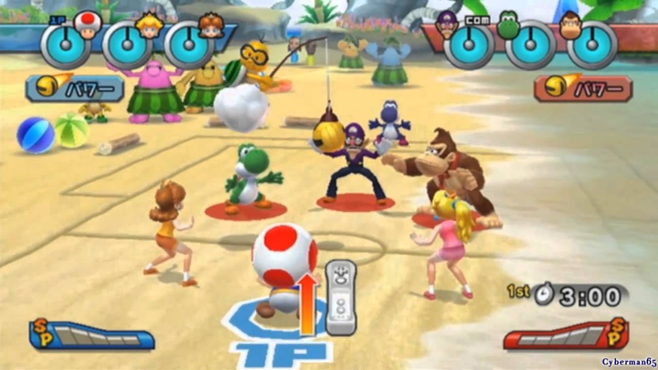 Mario Sports Mix [Part 5 - Dodgeball ~ Mushroom Cup 1/2]