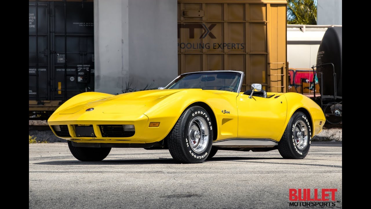 1974 Corvette Stingray Cruising South Florida - [4k]