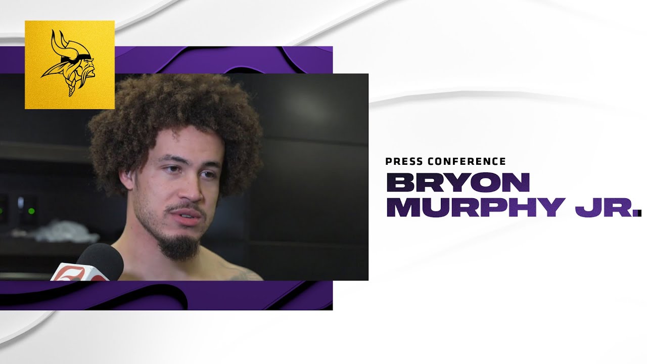Byron Murphy Jr. Talks About One-Handed Interception & His Breakout Season | Vikings vs. Falcons